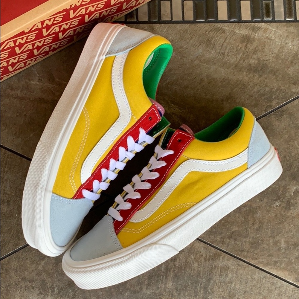 ••VANS STYLE 36 SUNSHINE multi/true white Men’s - Picture 15 of 16